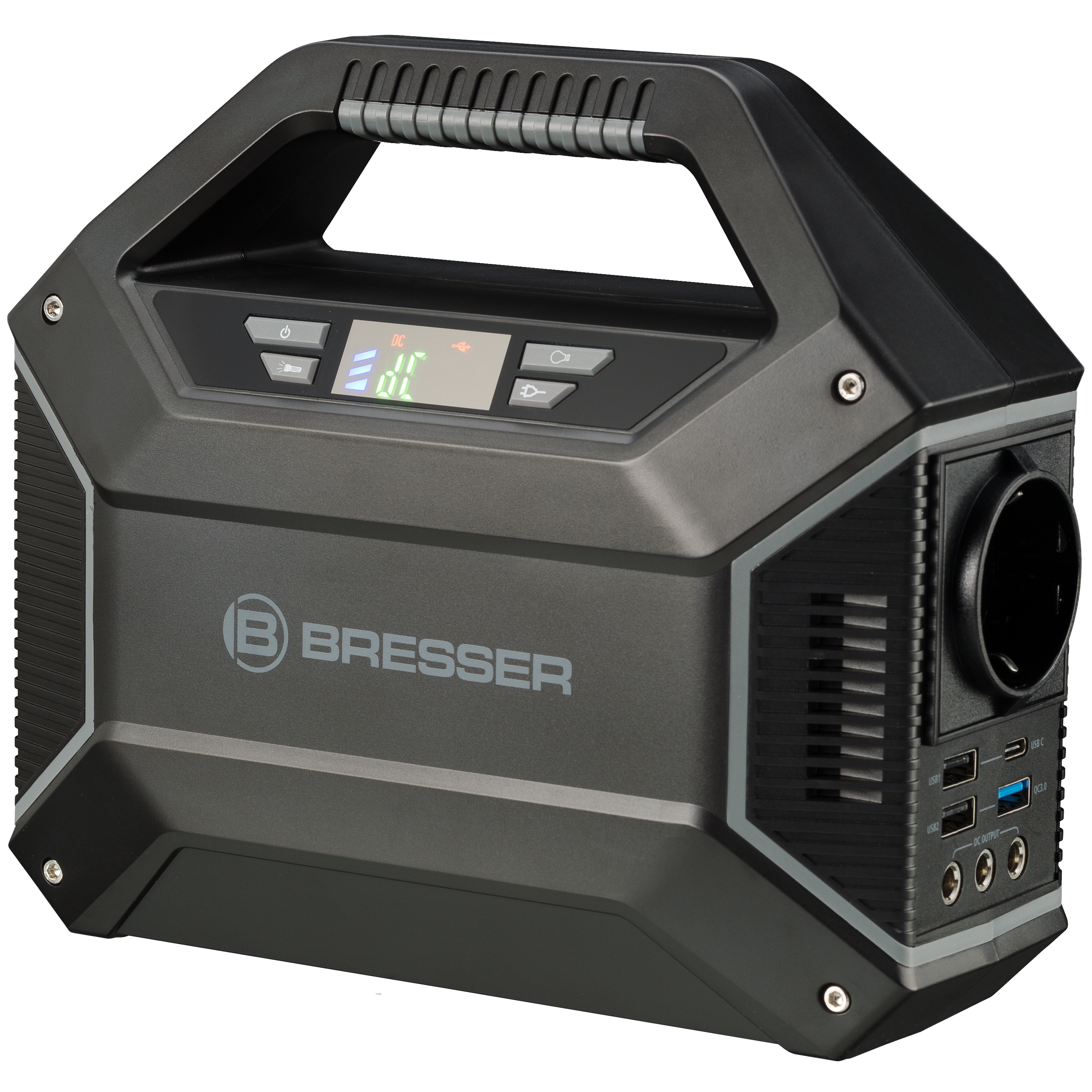 BRESSER Mobile Power Station tragbarer Stromspeicher 100 Watt (Refurbished)