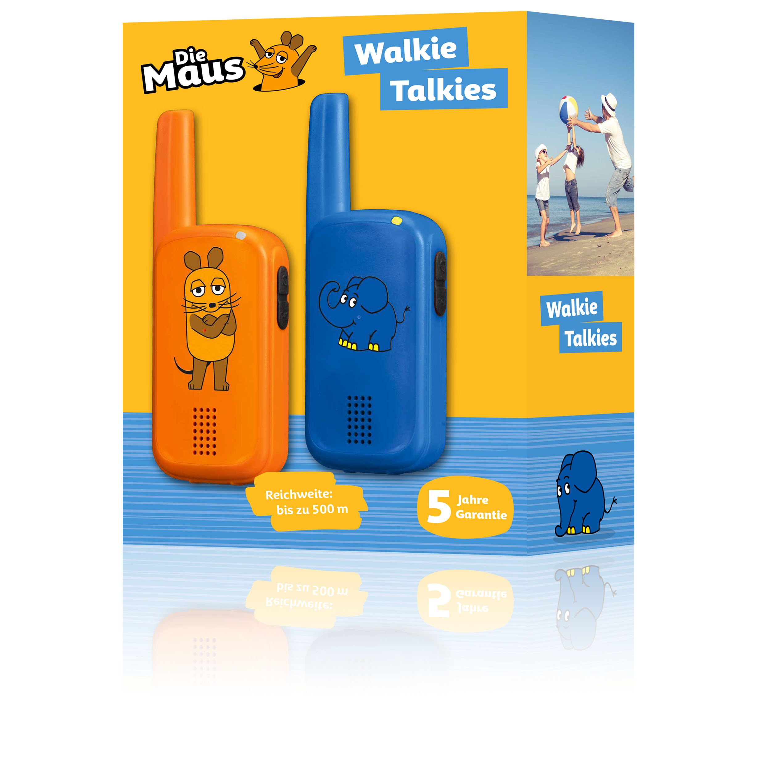 Walkie-Talkies DieMaus para niños